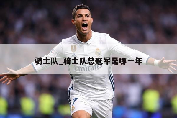 骑士队_骑士队总冠军是哪一年